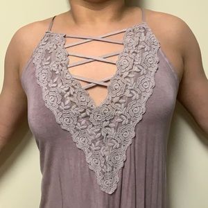 Lacey American eagle top